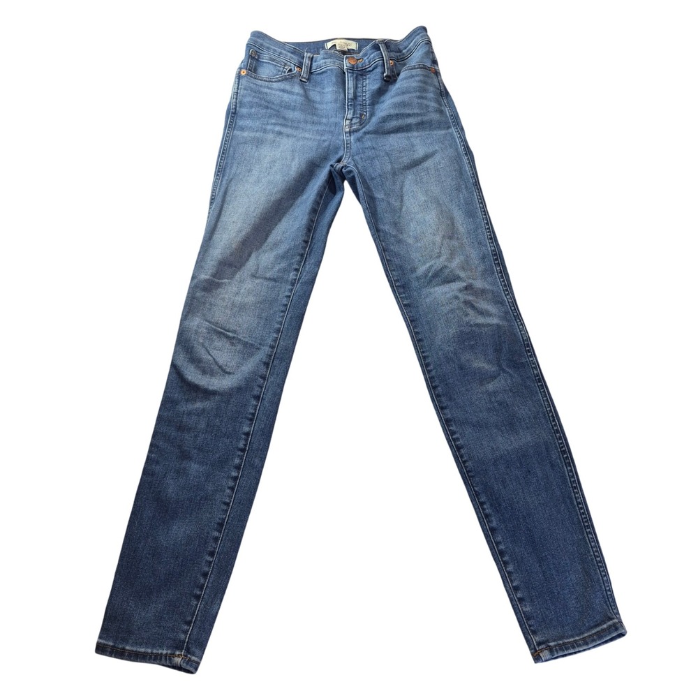 J.Crew 10" High-Rise Skinny Jeans MB910 Womens 26T Tall Quiet Luxury Minimalist